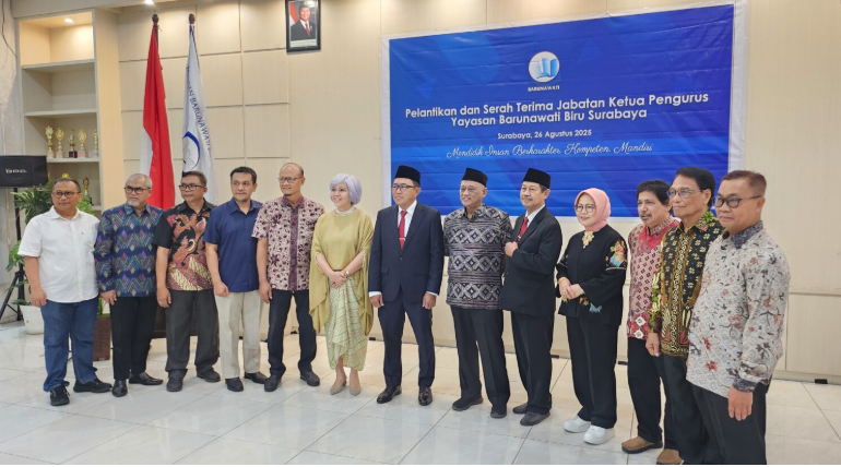 Gambar Pergantian Pucuk Pimpinan YBBS