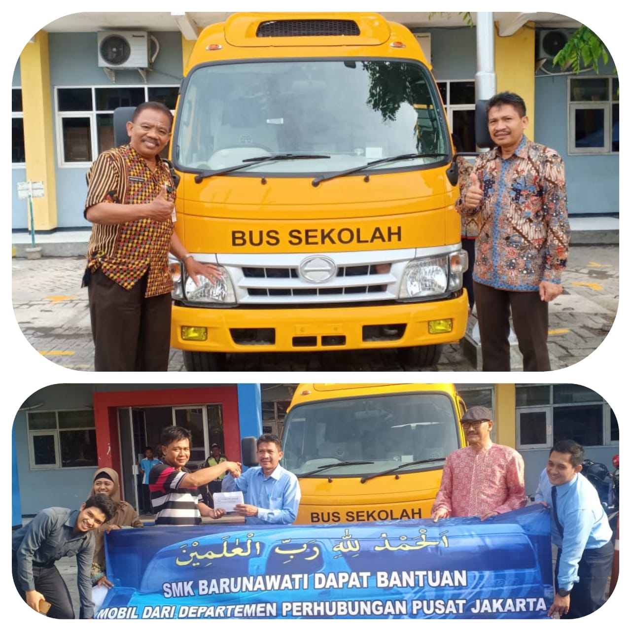 Gambar SMK BARUNAWATI PUNYA BUS SEKOLAH