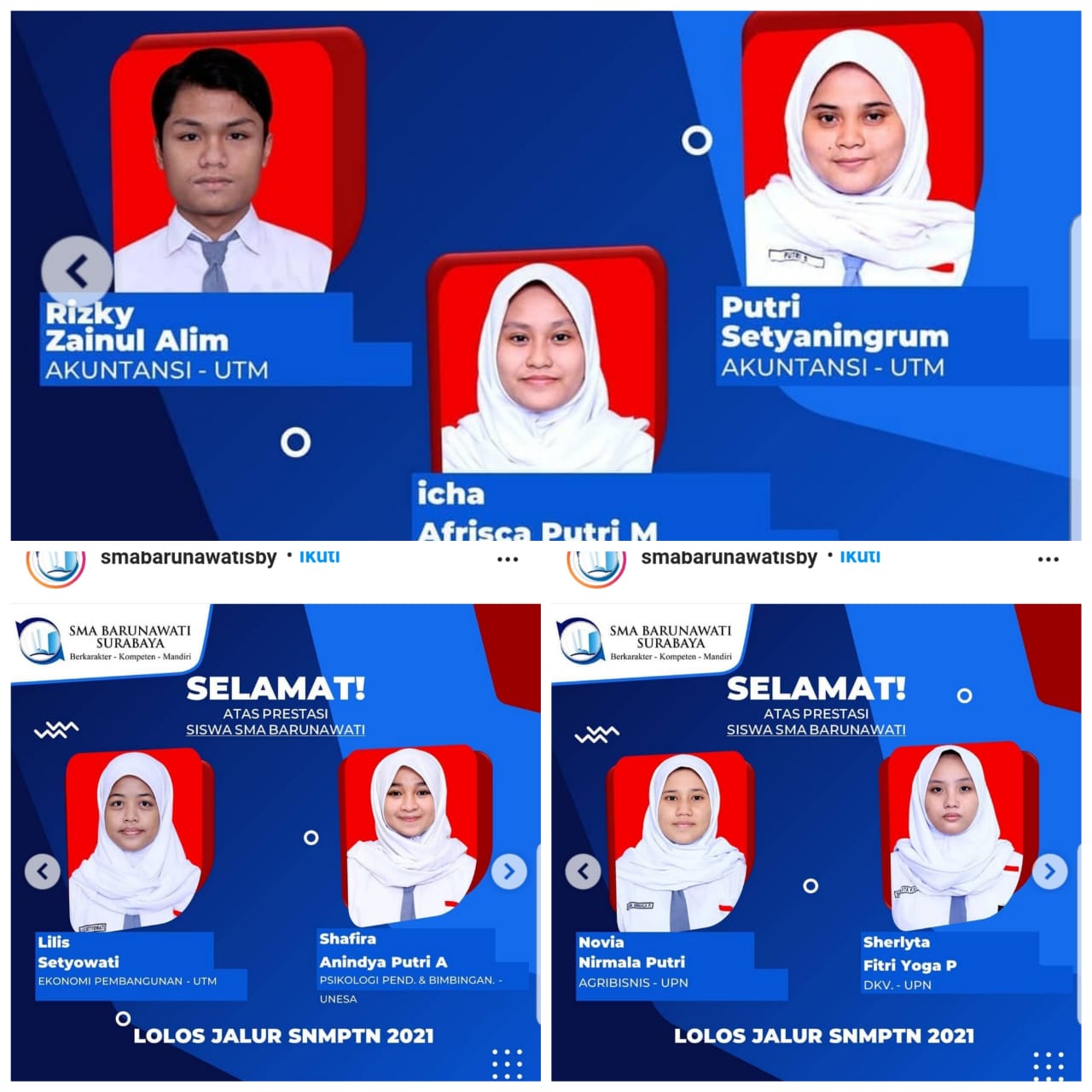 Gambar 21 SISWA SMA TEMBUS SNMPTN 2021