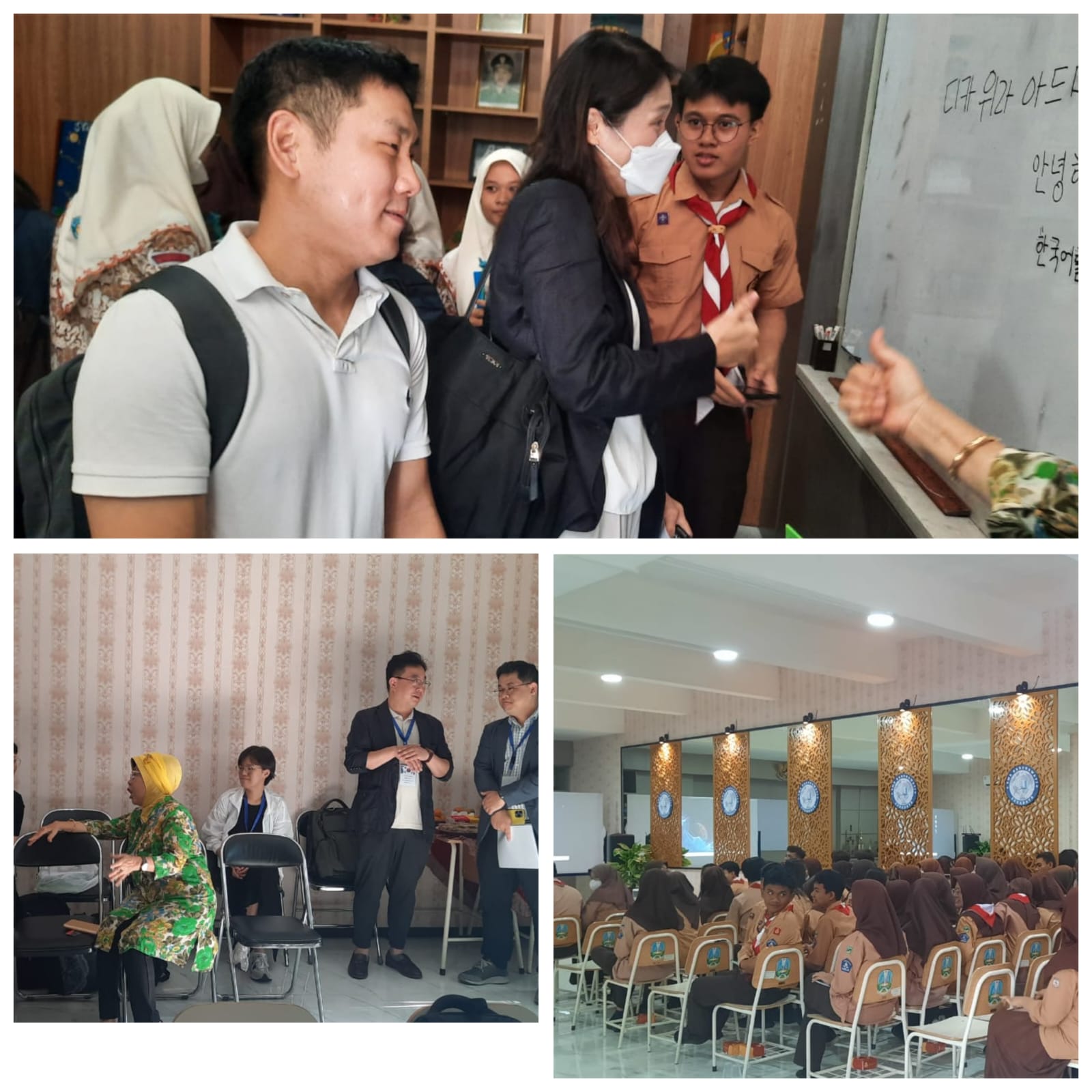 Gambar 5 PERGURUAN TINGGI DARI KOREA SERBU SMA BARUNAWATI SURABAYA