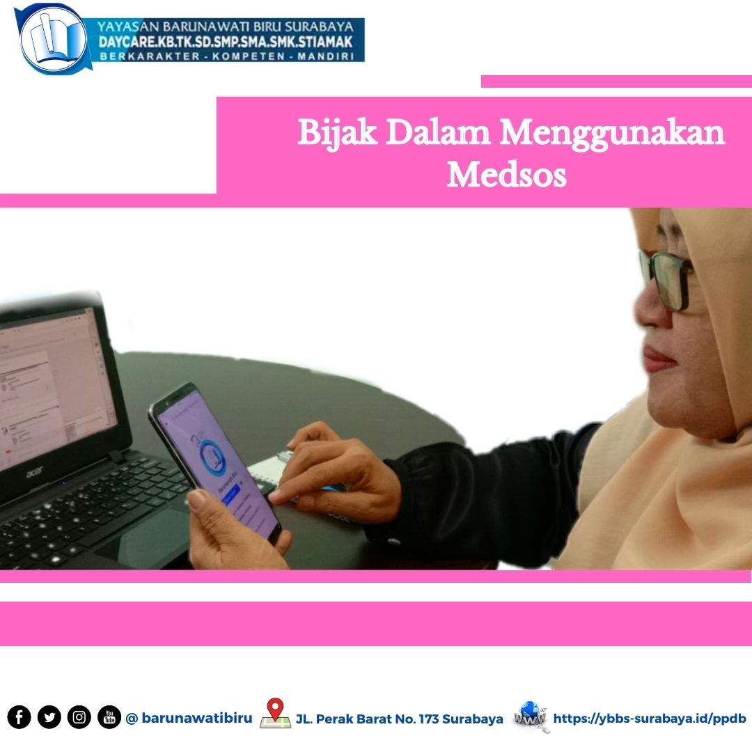 Gambar Bijak Dalam Menggunakan Media Sosial