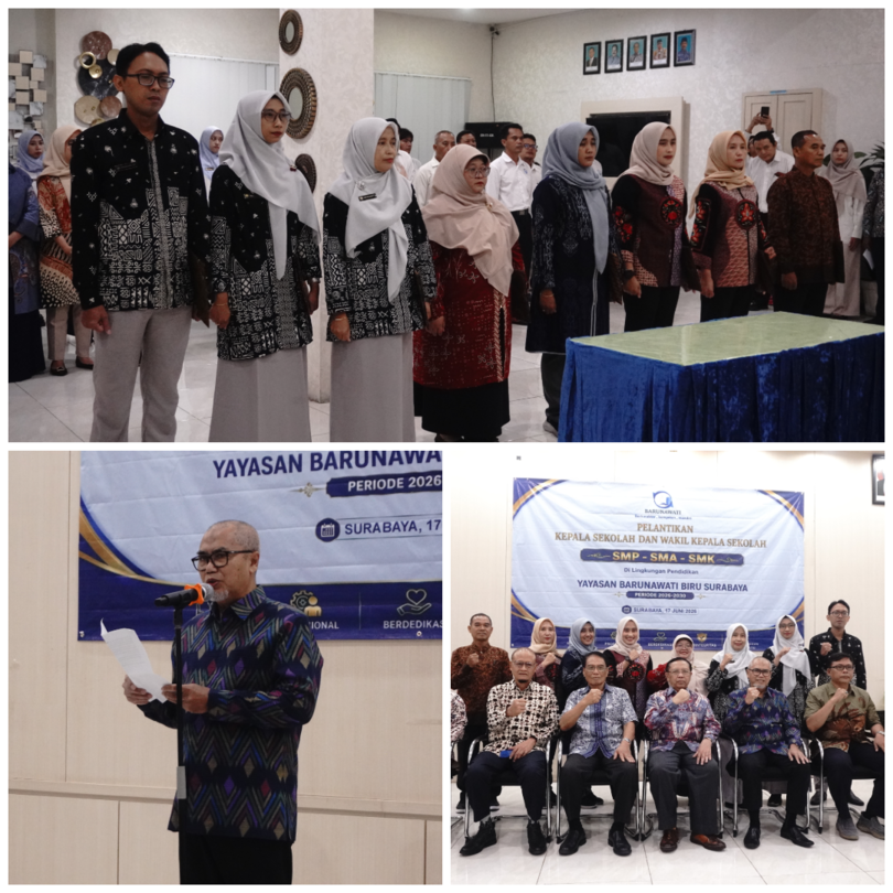 Gambar YBBS Lantik Kepala SMP, SMA dan SMK Barunawati Surabaya